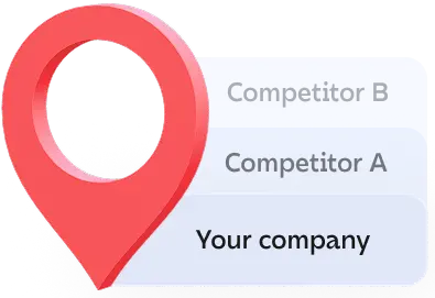 Порівняльна позиція серед конкурентів